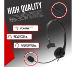 PROSOUND PROS-USBCSMHS Headset - Black