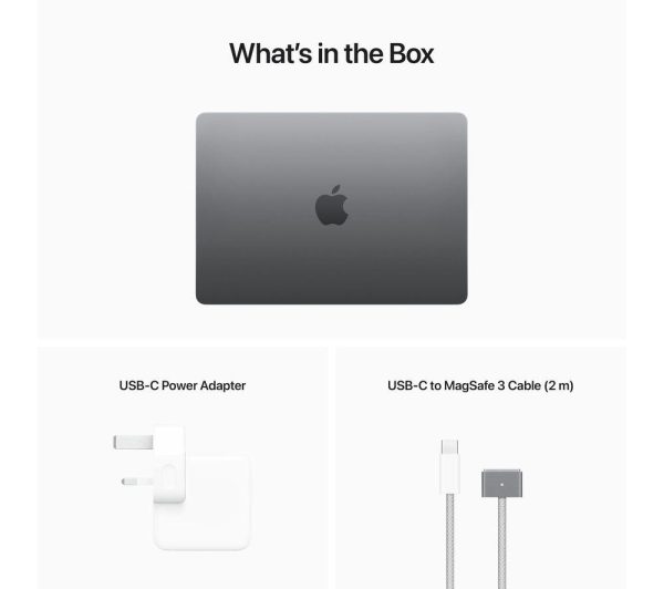APPLE MacBook Air 13.6" (2022) - M2, 256 GB SSD, Space Grey