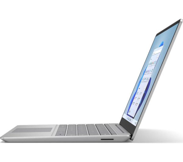 MICROSOFT 12.4" Surface Laptop Go 2 Platinum & 365 Personal - 15 Months, 1 User, 5 Devices Bundle