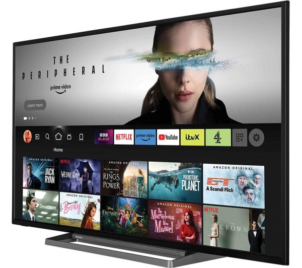 TOSHIBA Fire TV 55UF3D53DB 55" Smart 4K Ultra HD HDR LED TV with Amazon Alexa