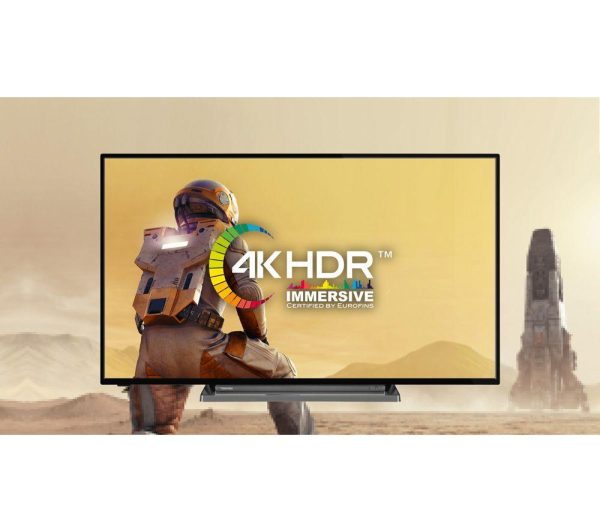 TOSHIBA Fire TV 55UF3D53DB 55" Smart 4K Ultra HD HDR LED TV with Amazon Alexa