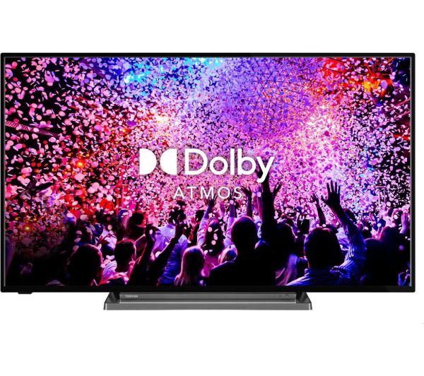 TOSHIBA Fire TV 55UF3D53DB 55" Smart 4K Ultra HD HDR LED TV with Amazon Alexa