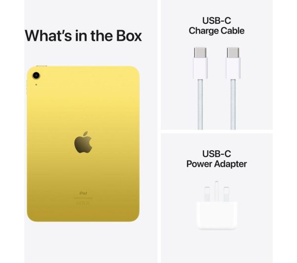APPLE 10.9" iPad (2022) - 256 GB, Yellow