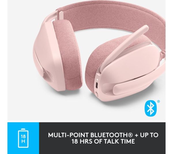 LOGITECH Zone Vibe 100 Wireless Headset - Rose