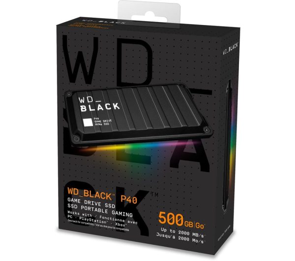 WD _BLACK P40 External SSD Game Drive - 500 GB