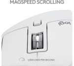 LOGITECH MX Master 3S for Mac Wireless Darkfield Mouse - Pale Grey