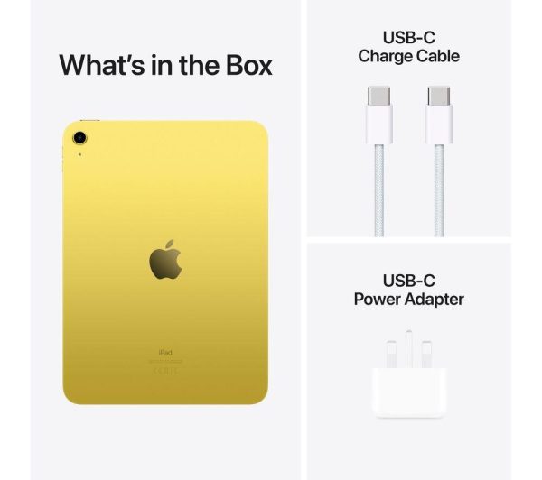 APPLE 10.9" iPad Cellular (2022) - 64 GB, Yellow