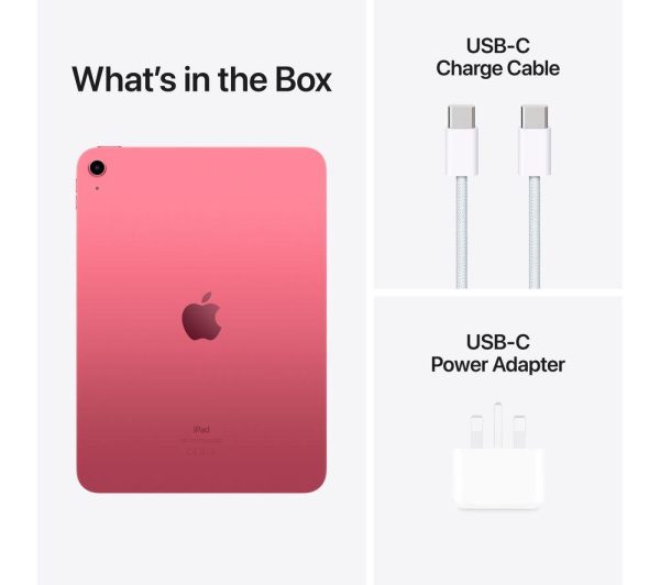 APPLE 10.9" iPad Cellular (2022) - 256 GB, Pink