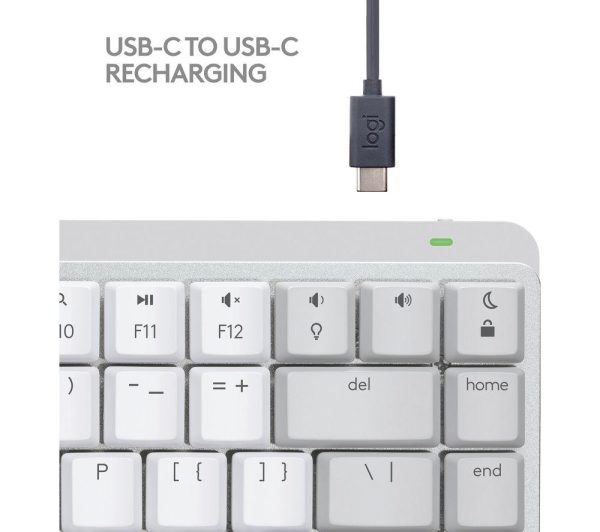 LOGITECH MX Keys Mini Wireless Keyboard - Rose