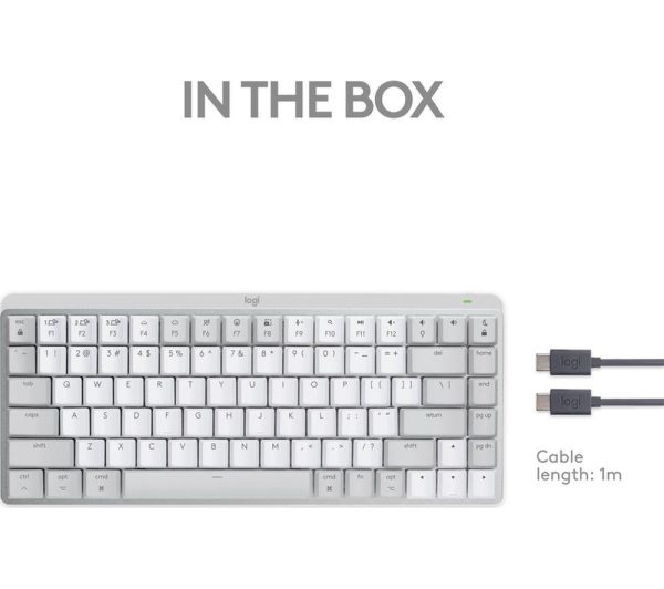 LOGITECH MX Keys Mini Wireless Keyboard - Rose