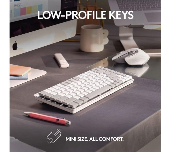 LOGITECH MX Keys Mini Wireless Keyboard - Rose