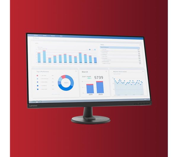 LENOVO D32-45 67A0GAC2UK Full HD 31.5" VA LCD Monitor - Black