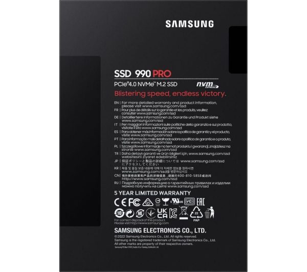 SAMSUNG 990 PRO M.2 Internal SSD - 2 TB