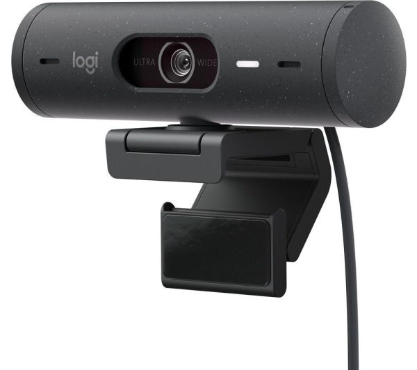 LOGITECH Brio 500 Full HD Webcam & Litra Glow Streaming Light Bundle