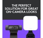 LOGITECH Pro C920 Full HD Webcam & Litra Glow Streaming Light Bundle