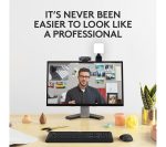LOGITECH Pro C920 Full HD Webcam & Litra Glow Streaming Light Bundle