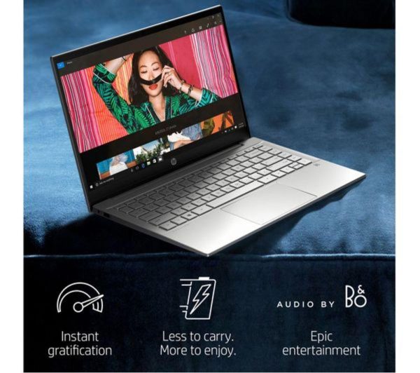 HP Pavilion 14-dv2500sa 14" Refurbished Laptop - Intel® Core i3, 256 GB SSD, Silver (Excellent Condition)