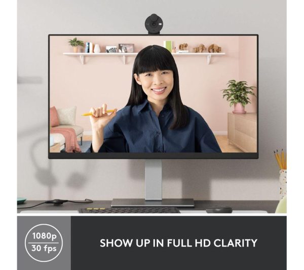 LOGITECH Brio 300 Full HD Webcam - Graphite