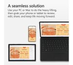 MICROSOFT 13" Surface Pro 9, 1 Year + 3 Months 365 Personal (5 devices), Type Cover & Slim Pen 2 Bundle - Intel® Core i5, 256 GB SSD, Platinum