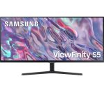SAMSUNG LS34C500GAUXXU Wide Quad HD 34" VA LED Monitor - Black