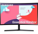 SAMSUNG LS24C366EAUXXU Full HD 24" Curved VA LCD Monitor - Black