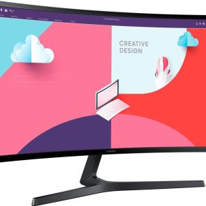 SAMSUNG LS24C366EAUXXU Full HD 24" Curved VA LCD Monitor - Black