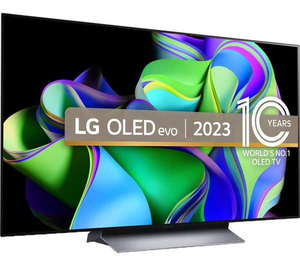 LG OLED48C34LA 48" Smart 4K Ultra HD HDR OLED TV with Amazon Alexa