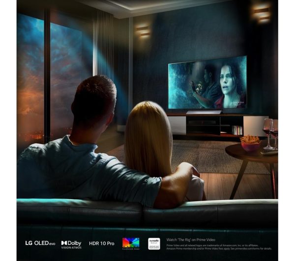 LG OLED48C34LA 48" Smart 4K Ultra HD HDR OLED TV with Amazon Alexa