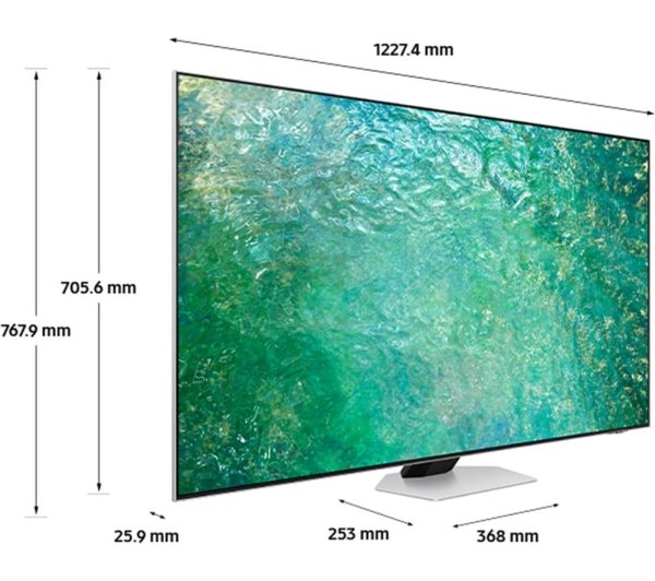 SAMSUNG QN85C 55 inch Smart 4K Ultra HD HDR Neo QLED TV (2023) - QE55QN85C