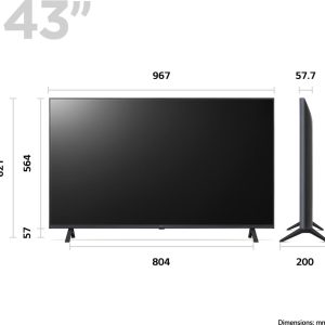 LG 43UR78006LK 43" Smart 4K Ultra HD HDR LED TV