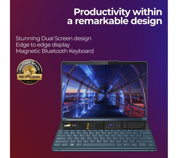 LENOVO Yoga Book 9i 13.3" 2 in 1 Laptop - Intel® Core i7, 1 TB SSD, Teal