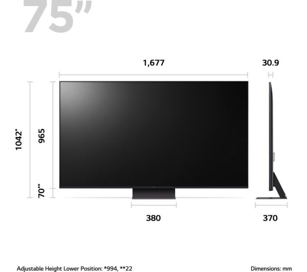 LG 75UR91006LA 75" Smart 4K Ultra HD HDR LED TV with Amazon Alexa