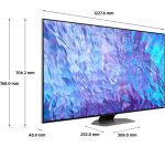 SAMSUNG Q80C 55 inch Smart 4K Ultra HD HDR QLED TV (2023) - QE55Q80C