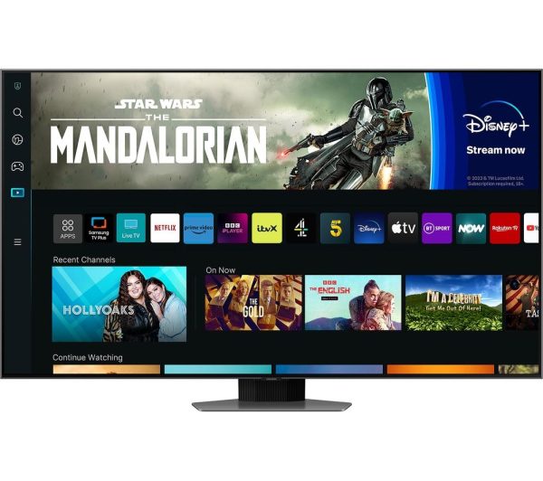 SAMSUNG Q80C 55 inch Smart 4K Ultra HD HDR QLED TV (2023) - QE55Q80C
