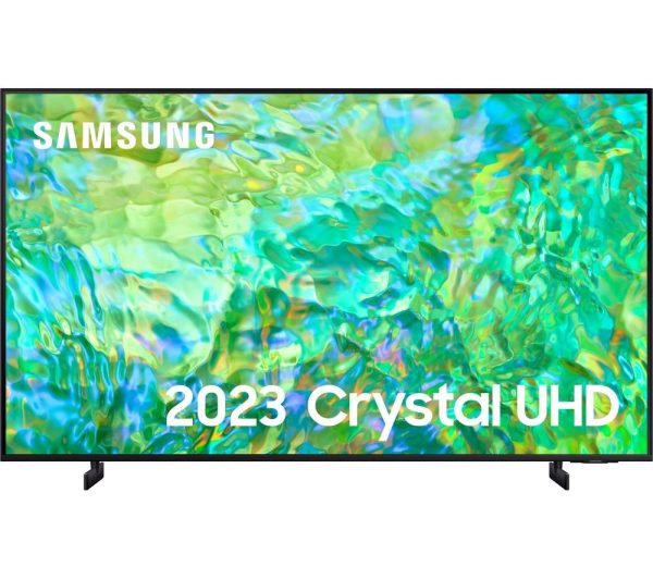 SAMSUNG CU8000 55 Inch Crystal UHD Smart 4K HDR LED TV (2023) - UE55CU8000K