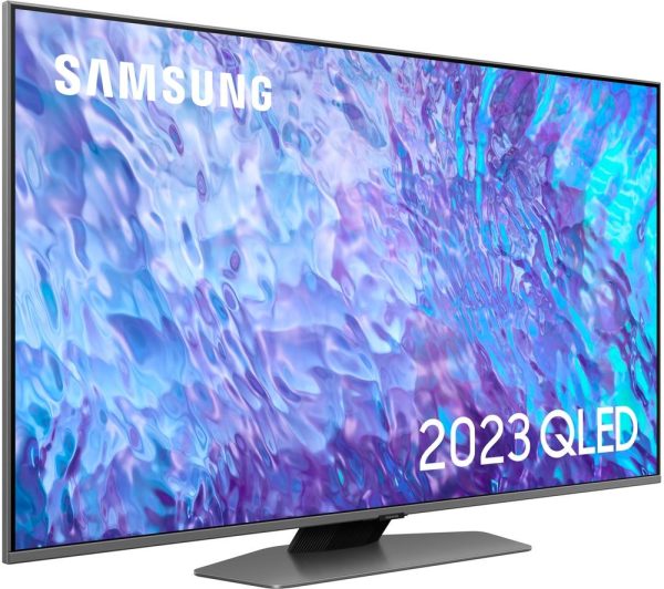 SAMSUNG Q80C 50 inch Smart 4K Ultra HD HDR QLED TV (2023) - QE50Q80C