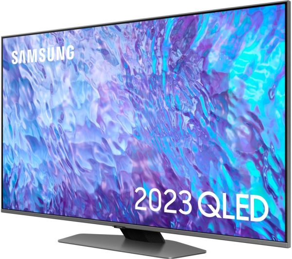 SAMSUNG Q80C 50 inch Smart 4K Ultra HD HDR QLED TV (2023) - QE50Q80C