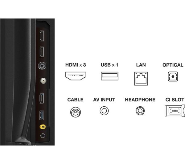 TCL 43C645K 43" Smart 4K Ultra HD HDR QLED TV with Google Assistant