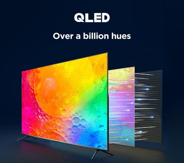TCL 65C645K 65" Smart 4K Ultra HD HDR QLED TV with Google Assistant