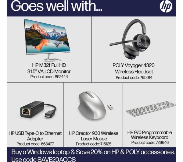 HP ENVY 17-cw0500na 17.3" Laptop - Intel® Core i7, 512 GB SSD, Silver