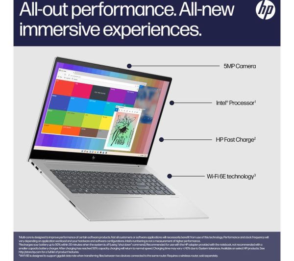HP ENVY 17-cw0500na 17.3" Laptop - Intel® Core i7, 512 GB SSD, Silver