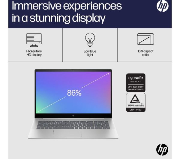 HP ENVY 17-cw0500na 17.3" Laptop - Intel® Core i7, 512 GB SSD, Silver