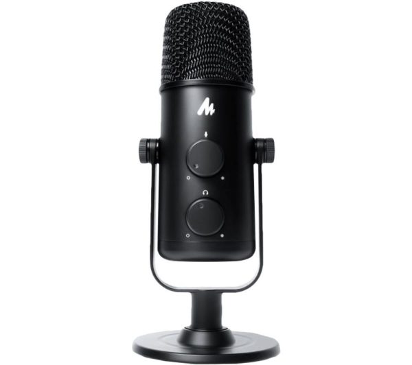 MAONO AU-903 USB Microphone & Tripod Set - Black