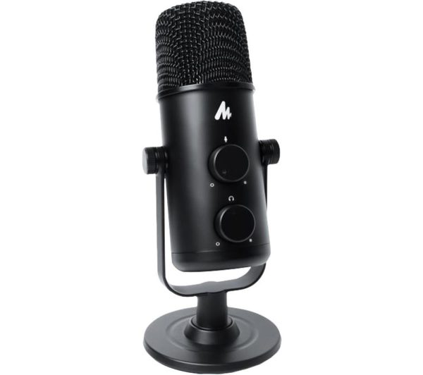 MAONO AU-903 USB Microphone & Tripod Set - Black