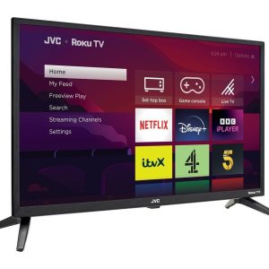 JVC LT-24CR230 Roku TV 24" Smart HD Ready HDR LED TV