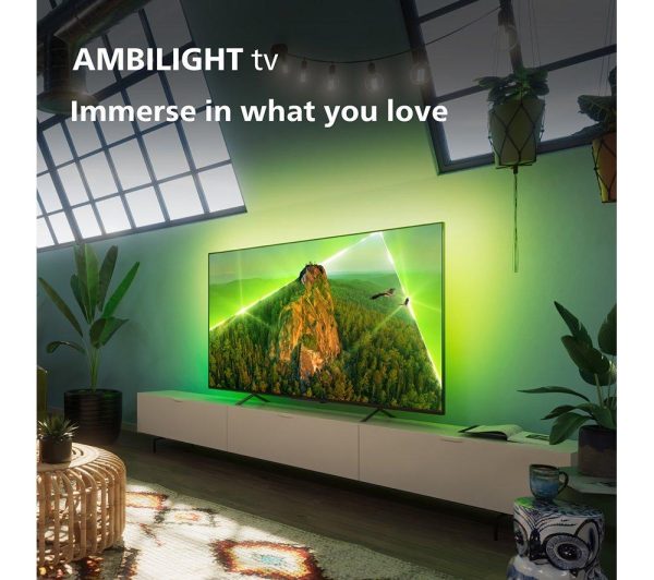 PHILIPS Ambilight 43PUS8108/12 43" Smart 4K Ultra HD HDR LED TV with Amazon Alexa