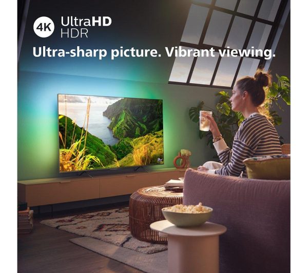 PHILIPS Ambilight 43PUS8108/12 43" Smart 4K Ultra HD HDR LED TV with Amazon Alexa