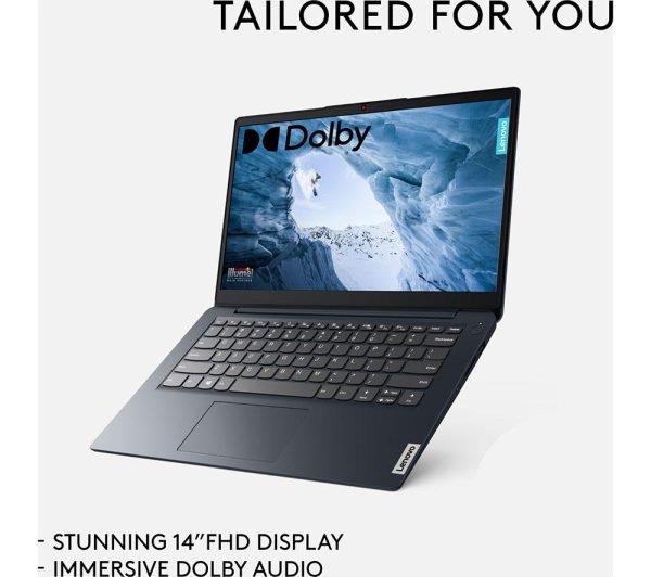 LENOVO IdeaPad 1 14" Laptop - IntelÂ® CeleronÂ®, 128 GB SSD, Blue
