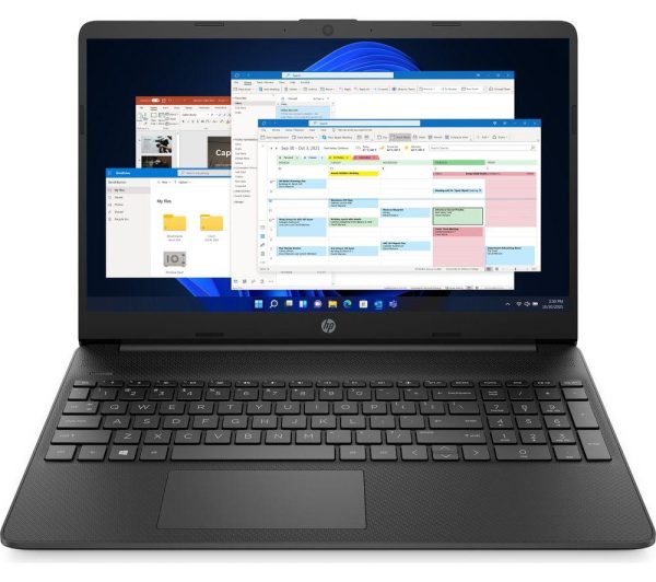 HP 15s-fq0501sa 15.6" Laptop - IntelÂ® PentiumÂ® Silver, 128 GB SSD, Black