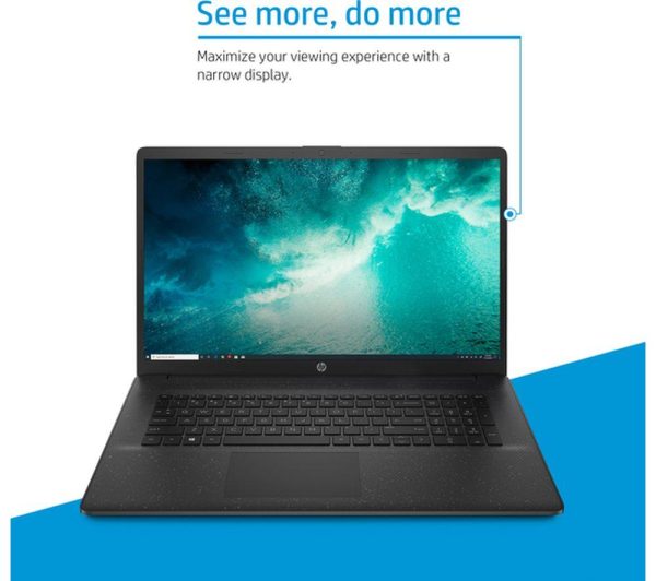 HP 17-cn0534sa 17.3" Laptop - IntelÂ® PentiumÂ®, 128 GB SSD, Black